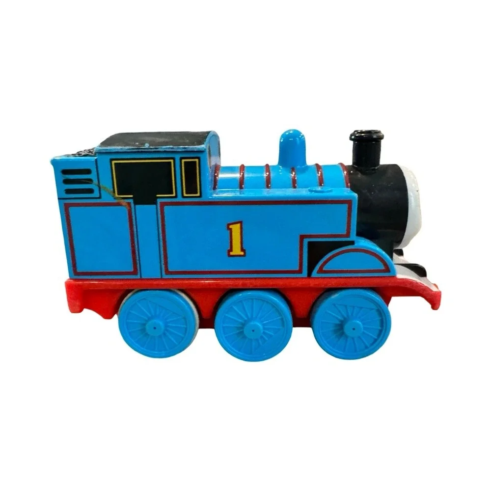 TOMY 2005 Thomas the Tank Engine Motorized Train Blue No 1 Battery Operated Toy